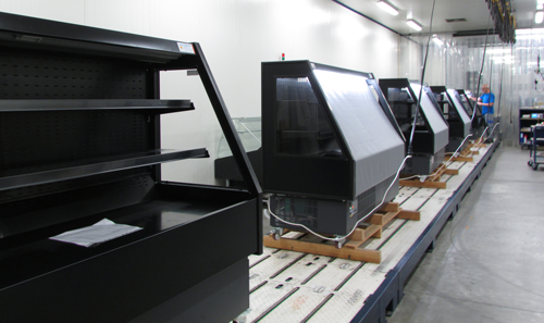 fabrication vitrines réfrigérées meubles location loca service France GMS